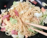 麺つゆで♪和風パスタ作り方4写真