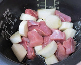 炊飯器で超簡単☆豚肉と大根の煮物♪作り方2写真