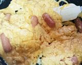 チーズ入りスクランブルエッグ作り方3写真