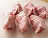 りんごの肉巻き☆ピーナツバターソース☆作り方2写真