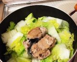 簡単！白菜と鯖缶だけ☆作り方3写真