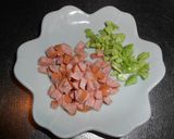 えだまめ入りレタスチャーハン作り方2写真