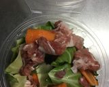 簡単・蒸し野菜をのせたラーメン作り方1写真