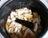 秋！つやつや〜松茸ご飯♪作り方3写真