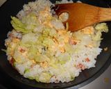 えだまめ入りレタスチャーハン作り方5写真