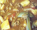 豚ロースかたまり×牛バラ肉のカレー作り方15写真