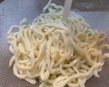 揚げうどんで〆まで美味しい節約鍋作り方3写真