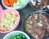 初めて作った簡単酢豚♥パインジュース使用作り方1写真