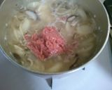 玉ねぎとじゃが芋 挽き肉の味噌煮込み♪作り方7写真