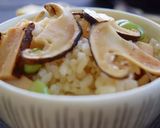 ストウブココットdeGOHAN松茸枝豆飯作り方3写真