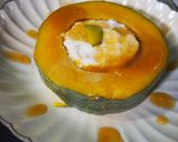 鶏挽きと豆腐のつくね詰め♪南瓜リング作り方15写真