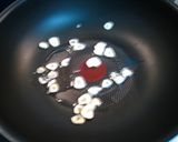 豆苗のカリカリ・ガーリック炒め作り方1写真