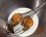オムレツパスタ、簡単二つ折り！作り方2写真