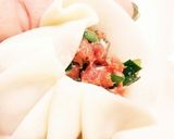 簡単☆餃子の皮で『ニラまんじゅう』！作り方2写真