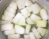 冬瓜と鶏、海老の炊き合わせ作り方4写真