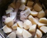 タッポックムタン(닭볶음탕)鶏炒めスープ作り方3写真