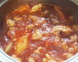 タッポックムタン(닭볶음탕)鶏炒めスープ作り方4写真