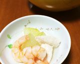 冬瓜と鶏、海老の炊き合わせ作り方7写真