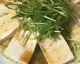 簡単！豆腐と水菜のごまポンがけ♪作り方10写真
