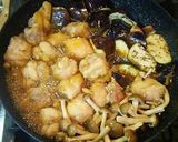 雑誌掲載 ワンパン 簡単鳥もも肉となすのみぞれ煮作り方10写真