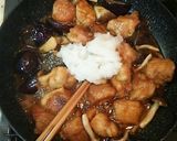 雑誌掲載 ワンパン 簡単鳥もも肉となすのみぞれ煮作り方13写真