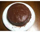 簡単！チョコバナナケーキ作り方9写真