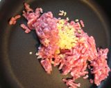 ご飯に♪甘辛肉そぼろ作り方2写真