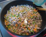 ご飯に♪甘辛肉そぼろ作り方4写真