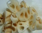 黒酢でヘルシー♪鶏蓮根のさっぱり照り焼き作り方1写真