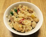 2色ソースのオムライス作り方6写真