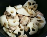 黒酢でヘルシー♪鶏蓮根のさっぱり照り焼き作り方4写真