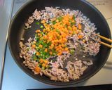 ご飯に♪甘辛肉そぼろ作り方3写真