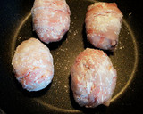 焼肉のタレで簡単♪肉巻きおにぎり作り方3写真