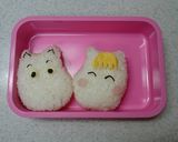 ムーミン&フローレン弁当作り方2写真