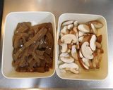 コンニャクもやしキノコの低糖質炒め★作り方1写真
