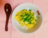 チーズとろ〜り♡ふわふわ卵のちーたま丼作り方4写真