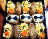 キャラ弁♡ベイマックス稲荷♡弁当　運動会作り方9写真