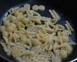 生鰹とトマトのおつまみパスタ作り方5写真