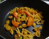 生鰹とトマトのおつまみパスタ作り方7写真