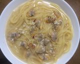 水つけパスタ アサリのスープスパゲッティ作り方8写真