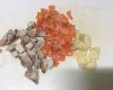 冷凍保存食で簡単チャーハン作り方1写真