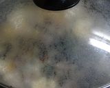絹豆腐(冷凍)とモロヘイヤの卵とじ作り方6写真