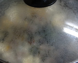 絹豆腐（冷凍）とモロヘイヤの卵とじ作り方6写真