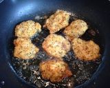 チキンカツ☆バジル風味☆作り方5写真