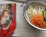 横浜あんかけ醤油ラーメン(サンマーメン)作り方2写真