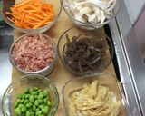 ストウブde鶏五目炊き込みご飯作り方2写真