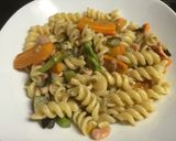 ヘルシー!サーモン野菜フジッリ作り方13写真