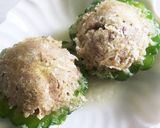 ゴーヤの肉詰め作り方4写真