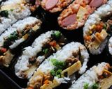 運動会にビビンバのおにぎらず弁当♪作り方11写真