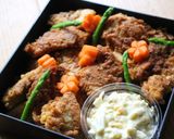 運動会にビビンバのおにぎらず弁当♪作り方13写真